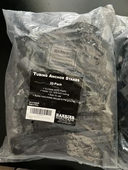 Tubing anchor stakes