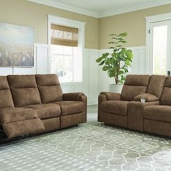 2 Piece Recliner Set $450