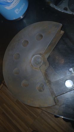 2 and a quarter inch die. Brand new, never used just a little dusty.