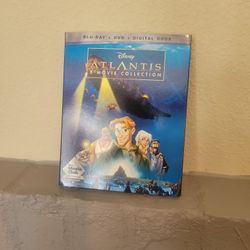 Disney Atlantis Blu-ray and DVD