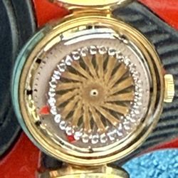 Ernest Borel 18k Plated Ladies Swiss Watch