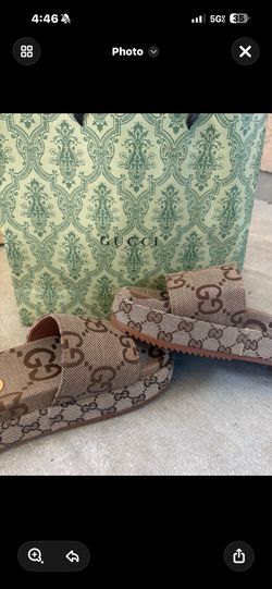 Gucci Unisex Sandals Size 40 BRAND NEW