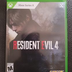 RESIDENT EVIL 4 XBOX SERIES X!