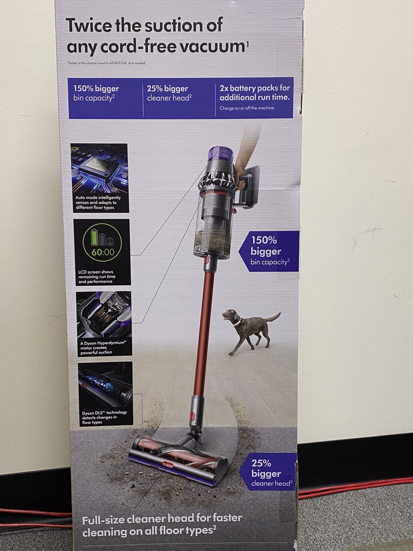 Dyson V11 Outsize vacuum Red brand new in box