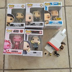 Funko Pops characters