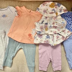 New Born 4 (2 Piece) Outfits $5