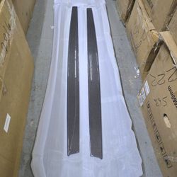 Side skirts for BMW M3 M4 F80 F82 2012-2019 REAL CARBON FIBER 