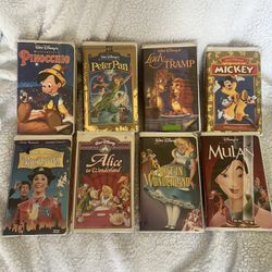 Assorted Classic Walt Disney VHS Collection (Individually Sold) 
