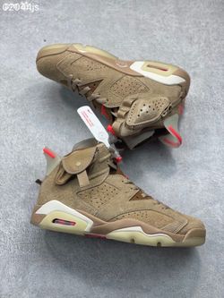 AJ 6 Retro Travis Scott British Khaki
