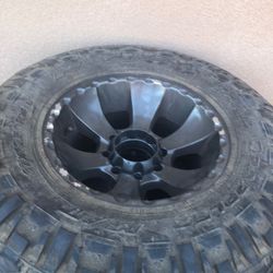 Rims and tires f350