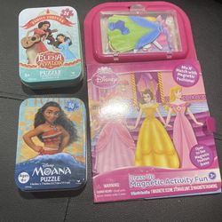 Magnet Dress Up And Puzzles