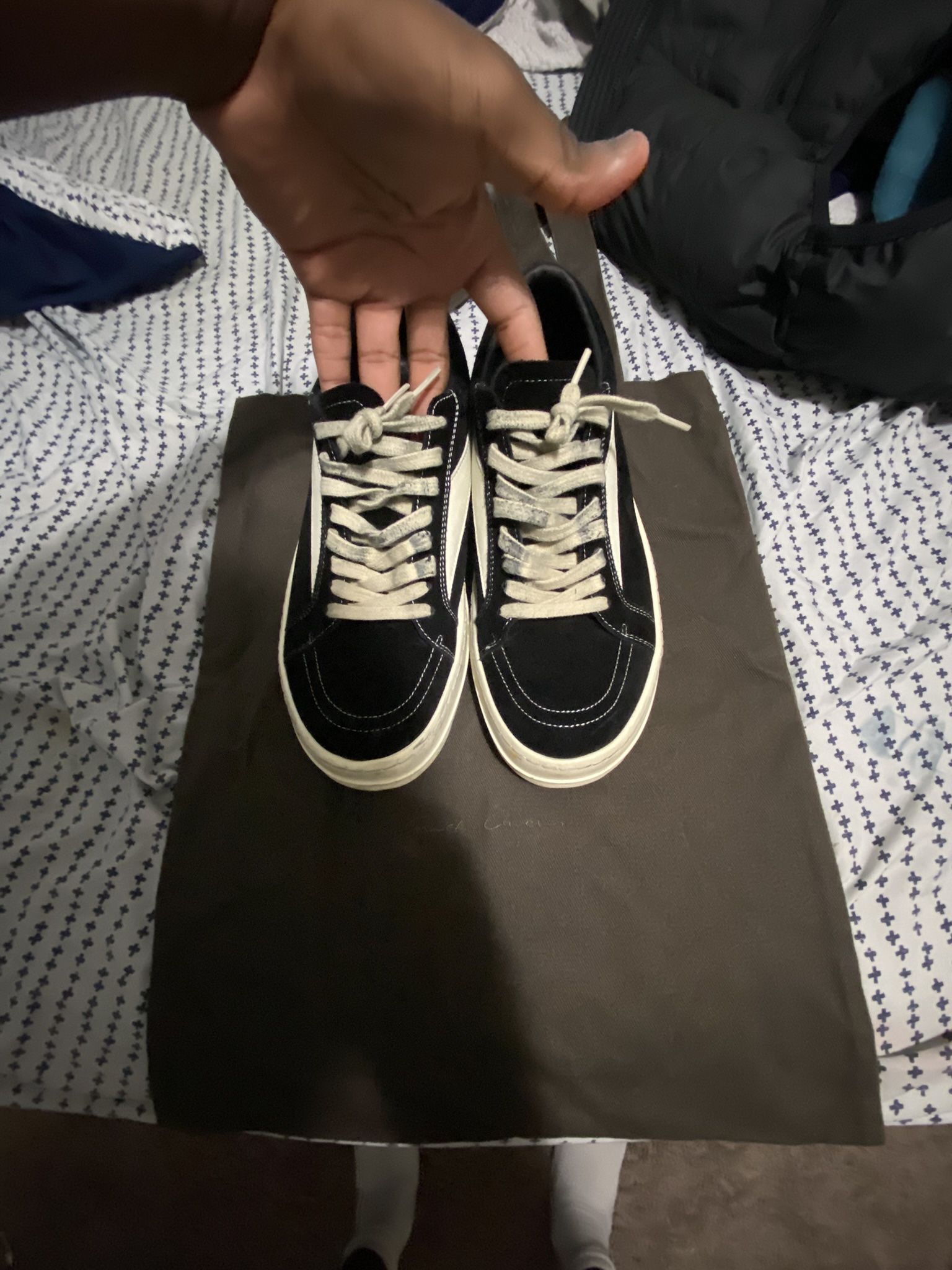 rick owen vans size 44