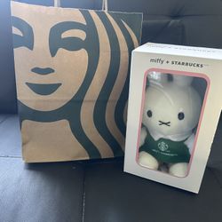 Starbucks Miffy Plush Figure 