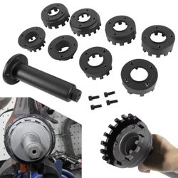 Lower Carrier Retainer Retaining Ring Nut Wrench Tool Kit for Yamaha Honda Suzuki