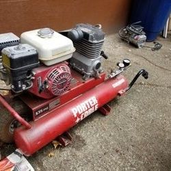 Porter Cable Twin Tank Air Compressor 8gallon 135 Psi cpl55gh8w