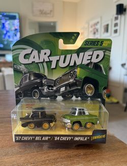 Car Tuned Hittin’ Switches-  2 Pack: ‘57 Chevy Bel Air / ‘64 Chevy Impala