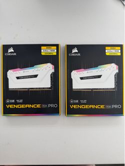 Corsair Vengeance RGB Pro SL 32GB (4x8GB) DDR4 3200 (PC4-25600) C16 1.35V Desktop Memory - White