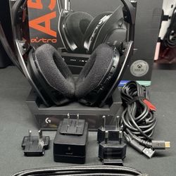 Logitech G Astro A50 X Wireless w/ PLAYSYNC Gaming Headset + Base Station - Black
