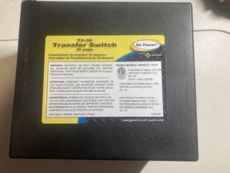 Go Power 30a Transfer Switch 