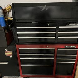 Craftsman Tool Box With Snap On Cabinet