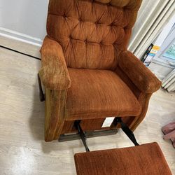 Orange Recliner