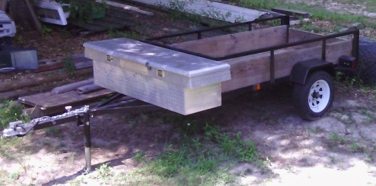 4x8 Extremely Heavy Duty Built Trailer