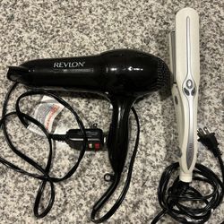 Hairdryer and Hair Iron