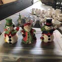Christmas pottery