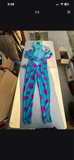 Pixar’s Monsters Inc Sulley Onesie Unisex Halloween Costume