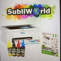 Epson Printer With Sublimation Ink, Sublimation Printer 