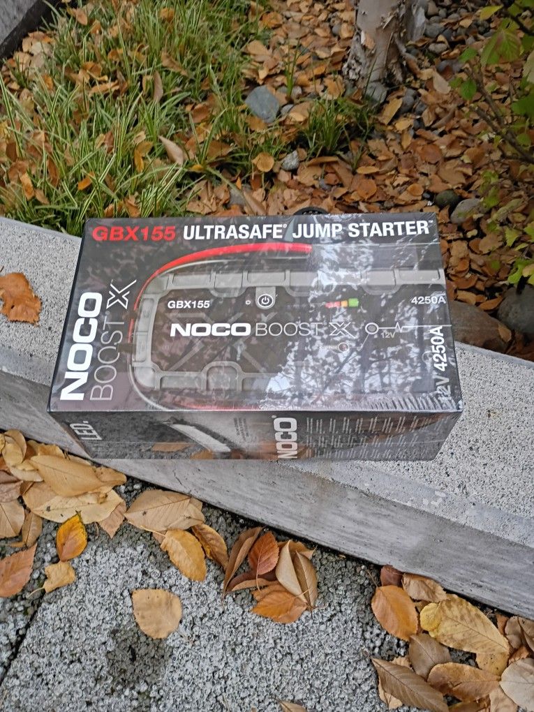 NIB GBX155 ULTRA SAFE JUMP START NOCO BOOST X