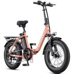 ENGWE 1125W Electric Bike for Adults, L20 2.0 20''×3.0" Fat Tire Electric Bicycle 52V 13Ah Removable Battery Max Range 68Miles & 28MPH for Urban Commu