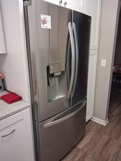 LG Fridge thin q smart fridge