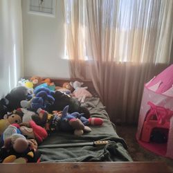 Wood Bed Frame Twin Size 