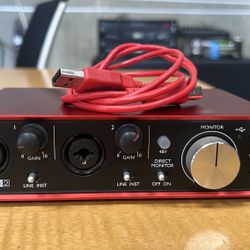 Focusrite Scarlett 2i2 - 2nd Gen