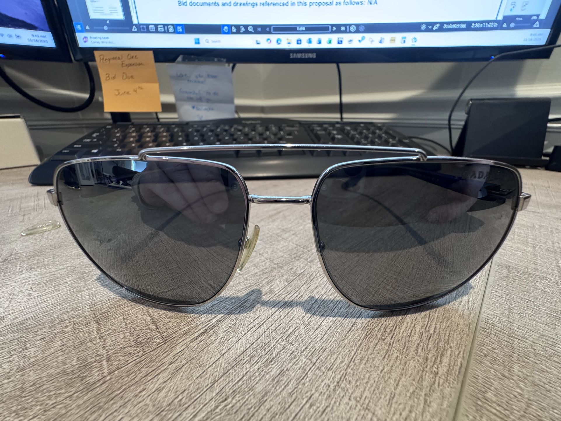 Prada Sunglasses SPS 55V 1BC-O7H 145 3P