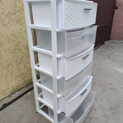 STERLITE 6 DRAWERS STORAGE CONTAINER WITH WHEELS 