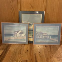 Beach House Art Set Of 3