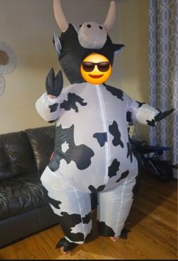 Inflatable Cow Costume