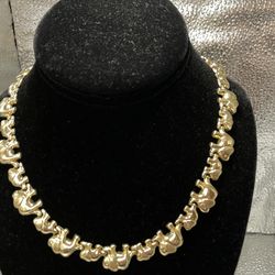 Stampado Elephant Necklace 
