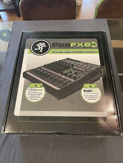 Pro FX8 Podcast And Music Mixer New