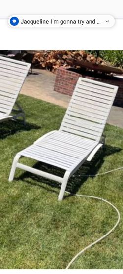 Patio lounger chairs