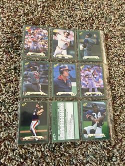 Vintage 1987 Classic MLB Baseball Cards. Lot Of 99. 