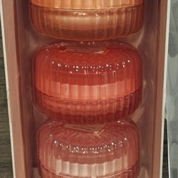Three Soy Blend Candles Valentines Edition