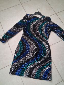 Sequin dress. New. Sz Large