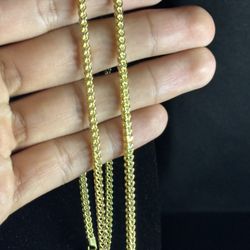 10k Gold Franco Chain