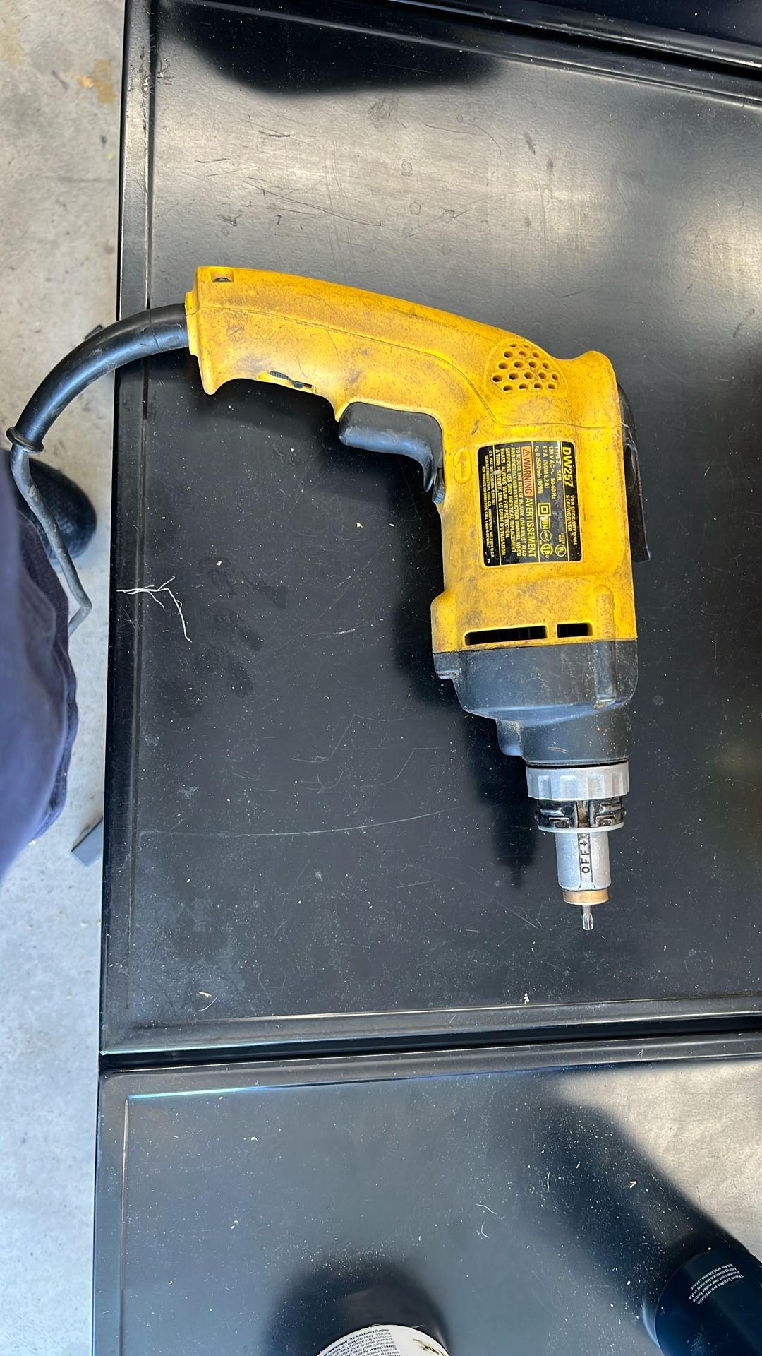 DeWalt Deck & Drywall Electric Screwdriver.