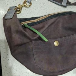 Multicolor Coach Shoulder Bag 