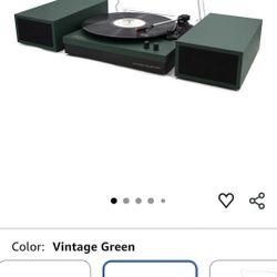 LP WITH SPEAKER VINTAGE