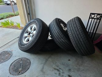 265/70 R16 wheels & tires